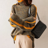 Maglione Elegante da Donna in Maglia Morbido e Caldo per Autunno e Inverno