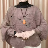 Donna - Maglia termica - Accogliente design a maniche larghe