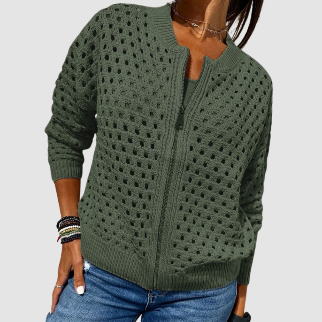 Cardigan Oversized Donna – Adatto per Primavera e Autunno, Con Bottoni e Vestibilità Casual