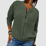 Cardigan Oversized Donna – Adatto per Primavera e Autunno, Con Bottoni e Vestibilità Casual