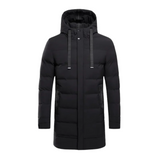 Angela™ | Piumino lungo con zip integrale