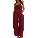 Tuta Oversized Donna – Con Pantaloni Larghi, Adatta per Uso Casual e Estivo