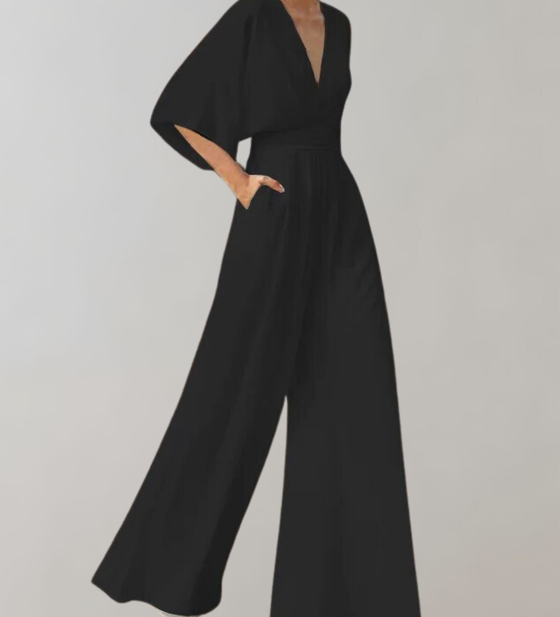 Tuta Femminile Sottile – Con Pantaloni Ampi, Adatta per Feste e Abbigliamento Serale