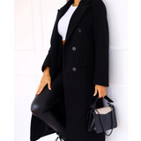 Trench lungo aderente da donna - Elegante e confortevole autunno inverno