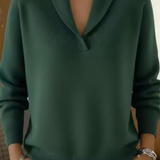 Alessandra™ | Maglione con scollo a V