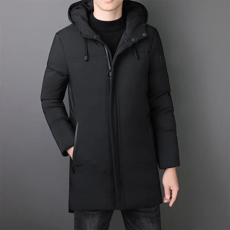Miriam™ | Piumino lungo con zip frontale