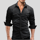 Varel | Camicia in denim dallo stile moderno