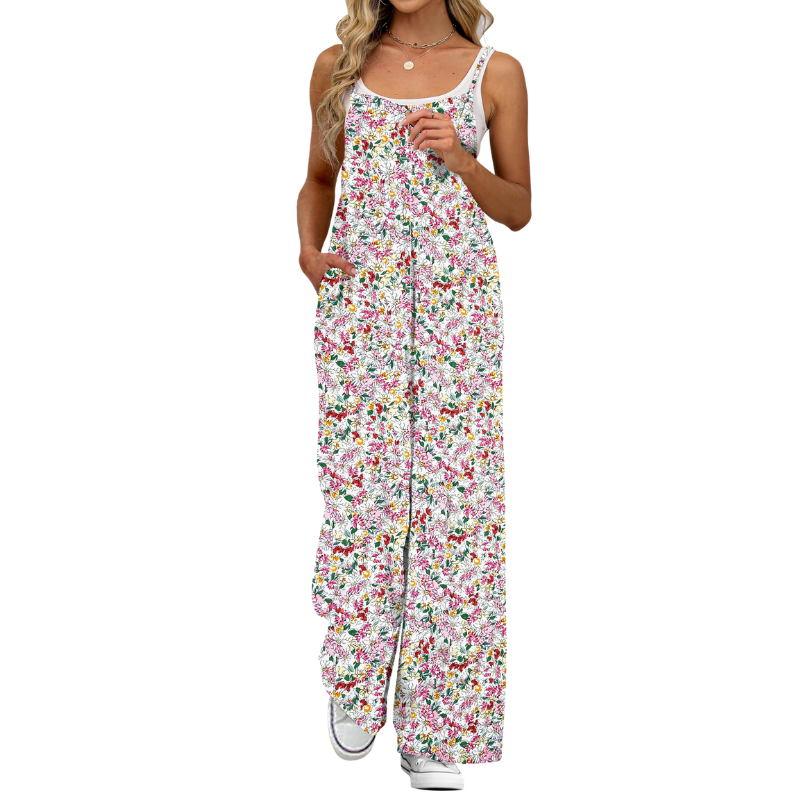 Tuta Donna Taglie Forti – Pantaloni Larghi, Adatta per Uso Casual e Quotidiano