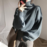 Varel | Pullover di lusso con collo alto e maniche a palloncino