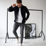 Camicia da uomo con bottoni eleganti e di qualità