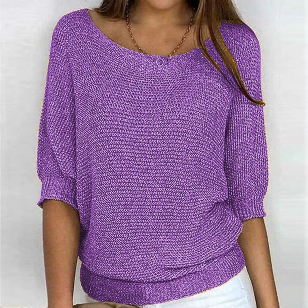 Pullover da donna in maglia | Morbido e versatile