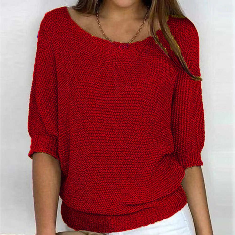 Pullover da donna in maglia | Morbido e versatile