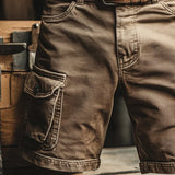Varel | Pantaloni cargo corti rétro con molteplici tasche