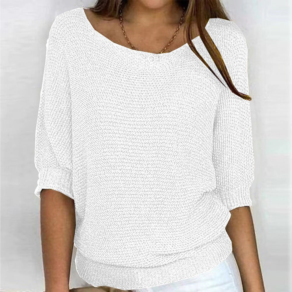 Pullover da donna in maglia | Morbido e versatile