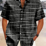 Varel | Camicia elegante a righe e quadri