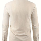 Varel | Camicia leggera in cotone a maniche lunghe