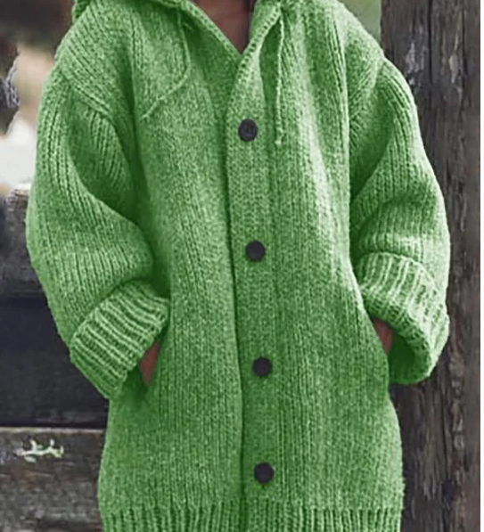 Gilet Oversized da Donna con Cappuccio – Adatto per Uso Casual e Autunnale