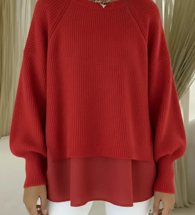 Monica™ | Maglione effetto due pezzi