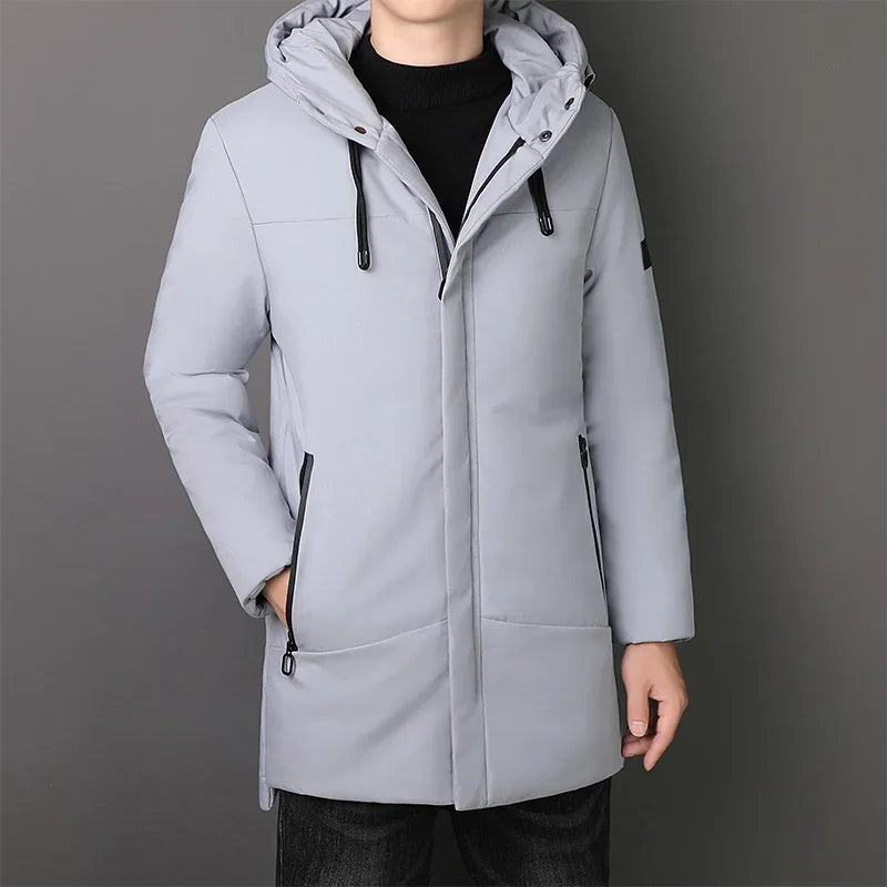 Miriam™ | Piumino lungo con zip frontale