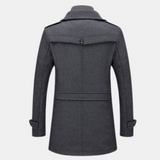 Aurora™ | Cappotto in lana con collo ampio