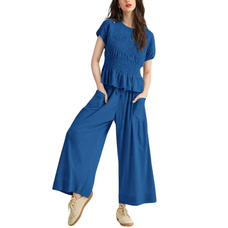 Set Oversized Donna – Con Vita Elastico, Adatto per Uso Casual e Quotidiano
