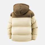 Donna - Giacca Puffer trapuntata rilassata - con cappuccio