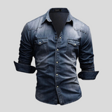 Varel | Camicia in denim dallo stile moderno