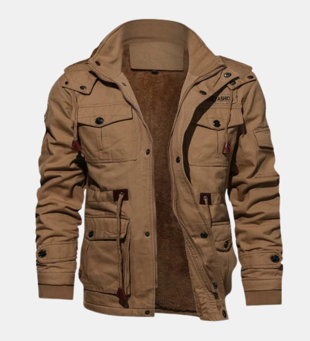 Marta™ | Giacca imbottita con zip frontale