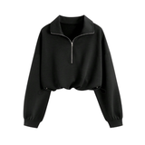 Maglione Slim Fit da Donna – Casual con Zip per Uso Quotidiano