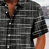 Varel | Camicia elegante a righe e quadri