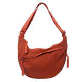 Alessia™ | Borsa a spalla in nylon con tasche zip