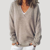 Donna - Maglione oversize in maglia - Stile invernale
