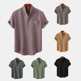 Varel | Camicia in cotone unita con bottoni