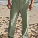 Varel | Pantaloni in lino da uomo