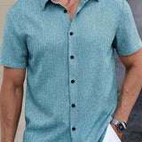 Varel | Camicia leggera a maniche corte in misto lino