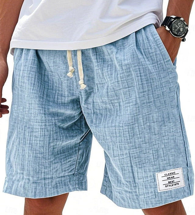 Varel | Pantaloni corti leggeri e casual a taglio ampio per uomo