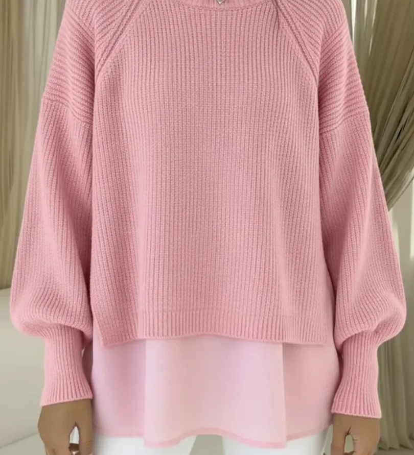 Monica™ | Maglione effetto due pezzi