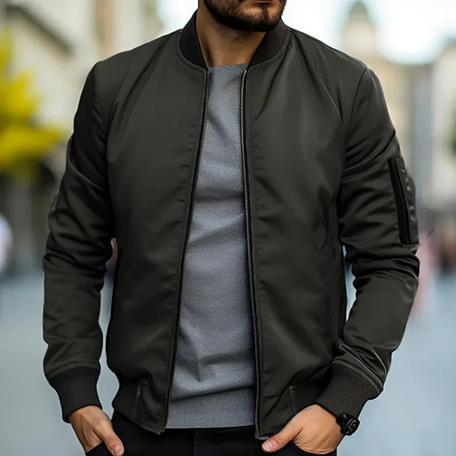 Valentina™ | Bomber leggero con zip frontale