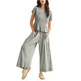 Set Oversized Donna – Con Vita Elastico, Adatto per Uso Casual e Quotidiano