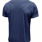 Varel | T-shirt elegante con scollo rotondo e tasca