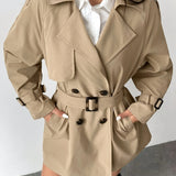 Cappotto Trench Donna Doppiopetto – Stile Classico Elegante