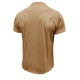 Varel | T-shirt elegante con scollo rotondo e tasca