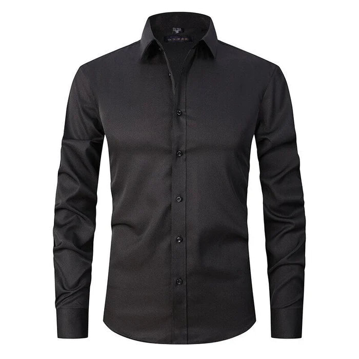 Camicia Slim Fit da Uomo – Antifreddo, Adatta per Lavoro e Uso Quotidiano