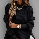 Donna - Maglia oversize - Stile lavorato a maglia