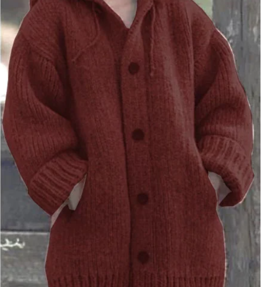 Gilet Oversized da Donna con Cappuccio – Adatto per Uso Casual e Autunnale
