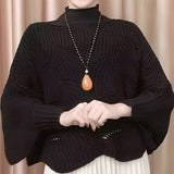 Donna - Maglia termica - Accogliente design a maniche larghe