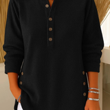 Carlotta™ | Tunica henley in maglia morbida
