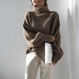 Varel | Pullover di lusso con collo alto e maniche a palloncino