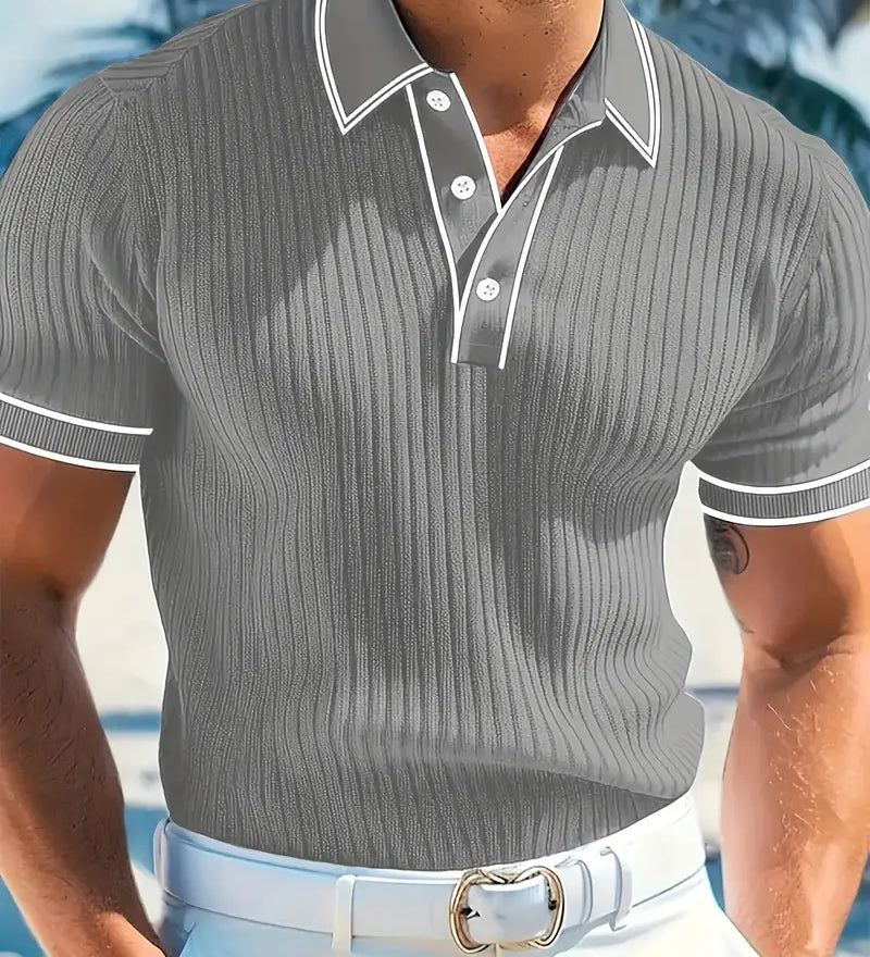 Varel | Polo elegante a maniche corte