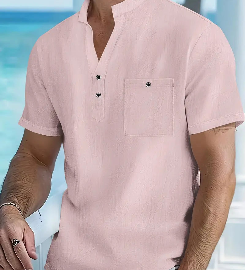 Varel | Camicia elegante a maniche corte